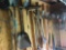 Lot of misc long handle tools