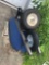 Wheelbarrow, with 2 spare tires