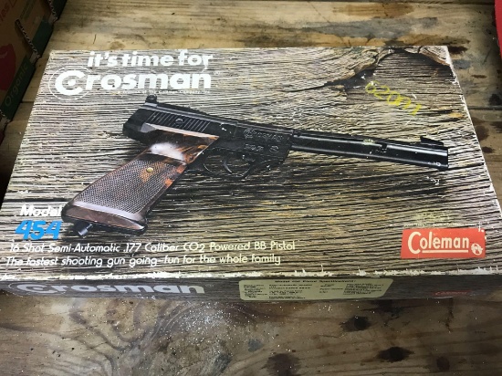 Coleman Crosman Model 454 BB Gun, untested