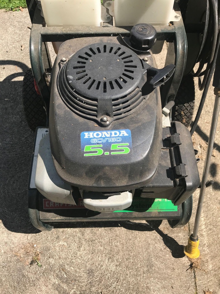 Craftsman power washer with 5.5 HP 