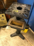 Industrial Cast Iron Equipment base, great re purposing piece