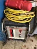 Craftsman Model No. 113.201260 Arc Welder, with some rods and leads