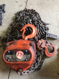 1 ton chain fall hoist