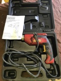 Craftsman Electric Drill, with case, in working condition