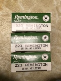 3- boxes, 20 round count .223 Remington Ammunition NEW, selling times the money