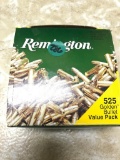 1- box 525 rounds of 22 ammunition