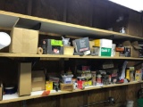 Shelf Cleanout, several misc boxes of hardware and fasteners