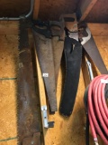 4 Hand Saws, various styles, hoses not included