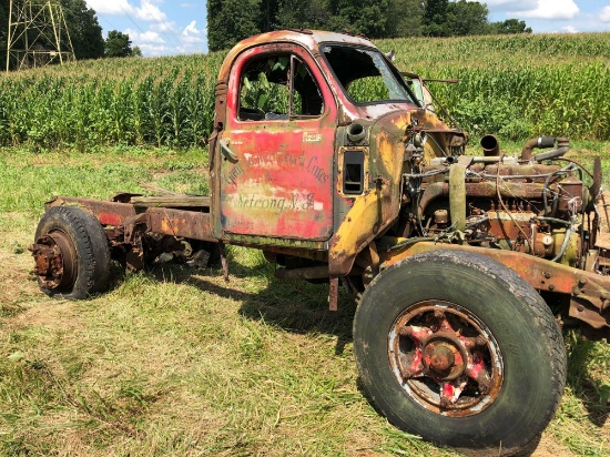 Vintage Mack B Model Truck