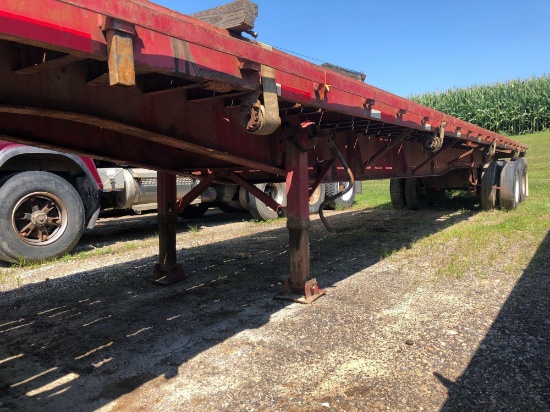 1987 Fruehauf 45 ft Flatbed Trailer