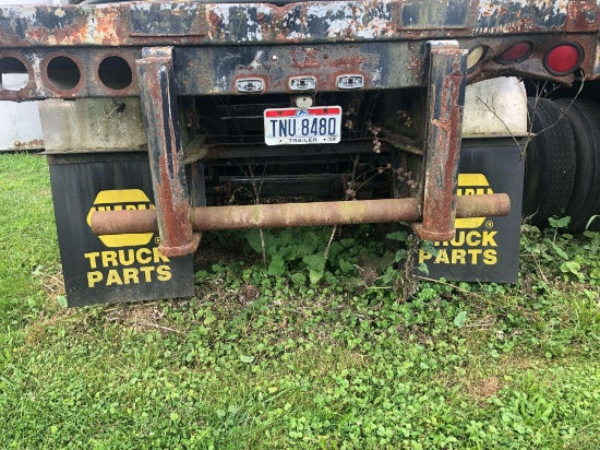 1965 Trailmobile 45 ft tandem spread axle flatbed