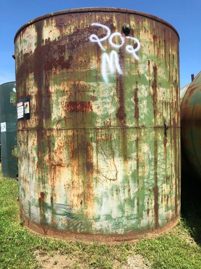 100 barrel holding tank