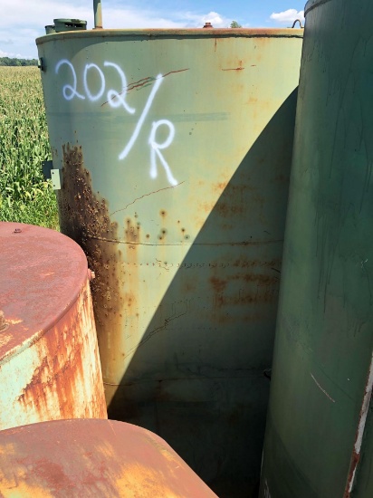 Choice holding tanks. 150 barrel tank