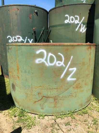 Choice holding tanks, 50 barrel tank