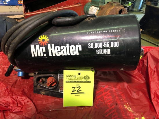 Mr Heater 30k-55k BTU/HR propane heater