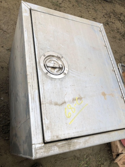 Upright side mount box, single door
