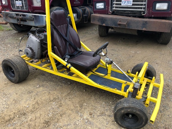 Homemade ?extremely fast? go cart.