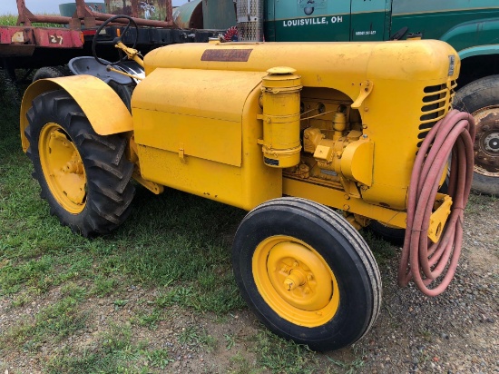 Le Roi Milwaukee TractAir #105 jobsite compressor.