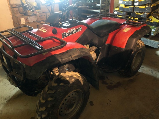 Honda Rancher 4x4 4 Wheeler