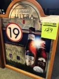 Michelob Ultra 19th Hole PGA Mirrored Sign