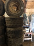 Lot of 4 Club Car tires.