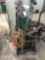 Oxygen Acetylene torch set with cart, and Harris Gauges