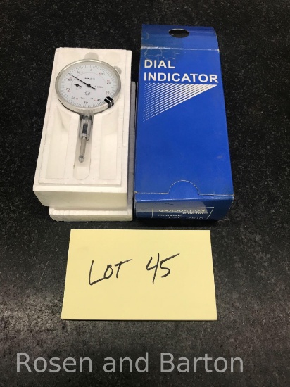 Unused Dial Indicator with box