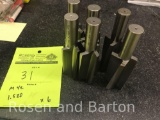 Lot of 6 M42 blanks, 1.520 size