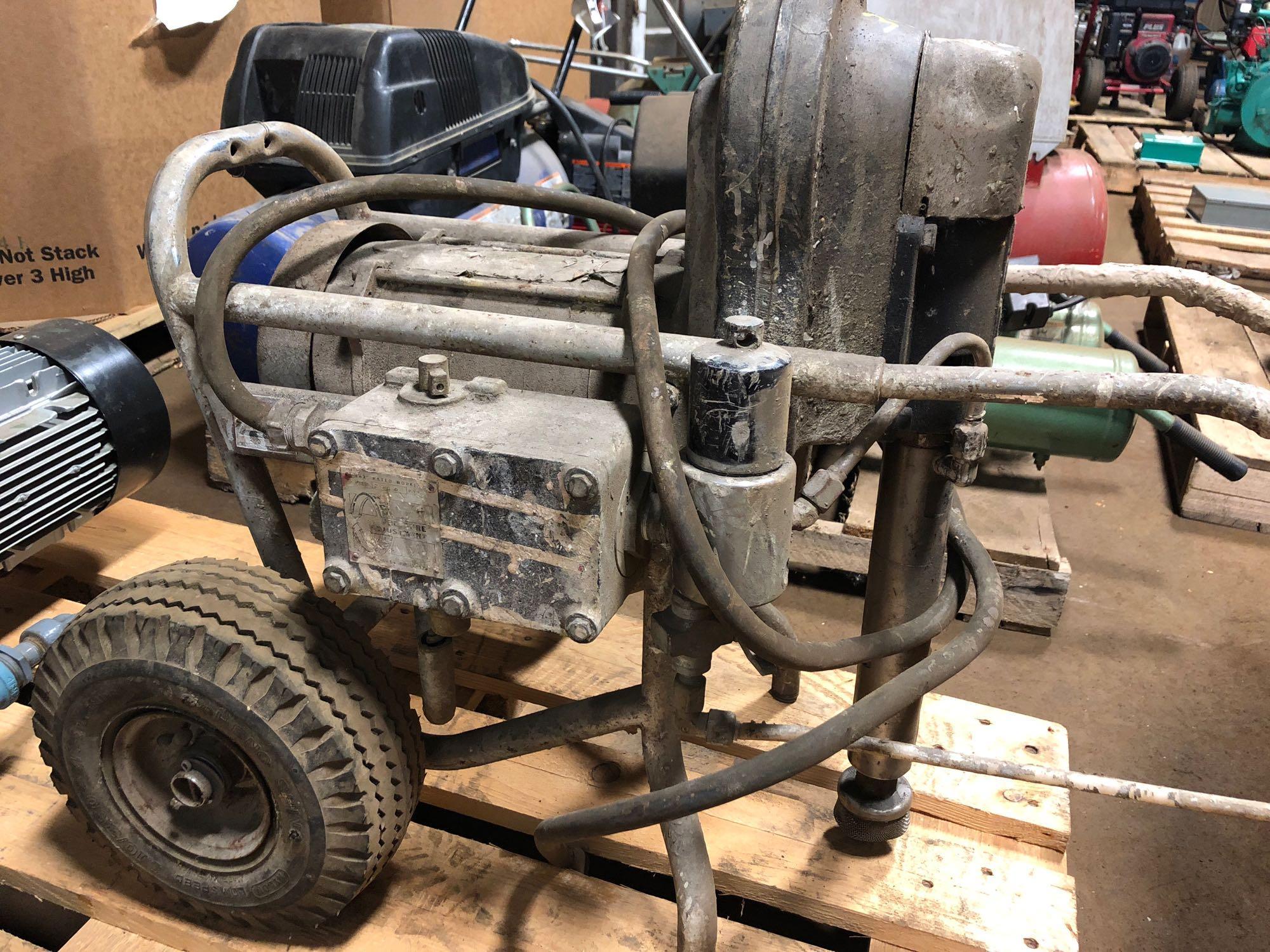 Binks Super Bee Electric Airless Sprayer Unit Proxibid