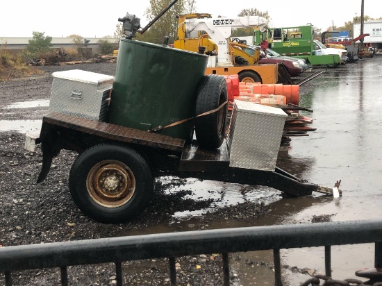 Portable job site fuel cell