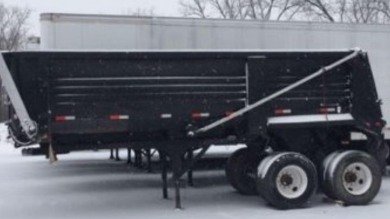 Steel Tandem Dumping Trailer