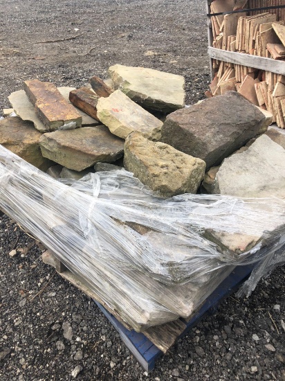 Pallet of landscape stone