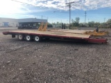 Reberland Equipment Co., triple axle equipment trailer