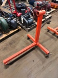 Engine stand without bolt up face