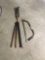 Bow saw, Pruning Shears, and Long Handled Cutter