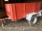 Single axle 5000 lb cap utility trailer.