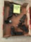 1 lot of various hitches and pins for JD