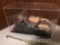 Model Harley Davidson in Plexiglass display case