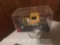 Model of an old Roadster, in elevated display case