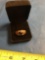 Older Men's ring with illegible stamp