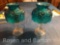 Matching set of candle holders