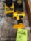 Dewalt 14.4 v, 1/2 in drill w/ 2 chargers and 2 batteries