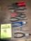 1 lot of approx (9) various cutting tools etc