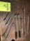 1 lot of 1/2 in drives and extensions.