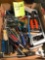 Bulk lot of misc hand tools. Screwdrivers, saws, but drivers etc