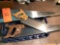 Group lot of wood saws