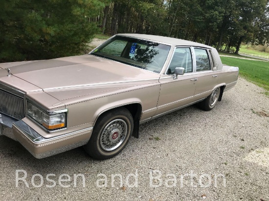 1991 Cadillac Brougham, LOW miles, very clean car