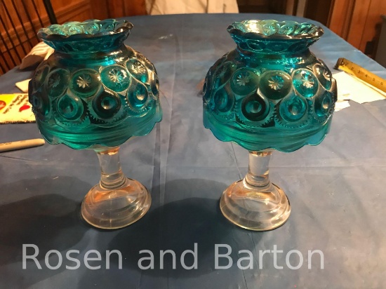 Matching set of candle holders