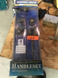 Entry Door Handleset, appears unopened