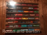 Hand Built Train Display Case, TRAINS NOT INCLUDED